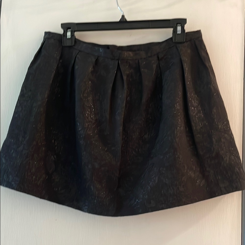 Heritage 1981 Black Bubble Mini Skirt